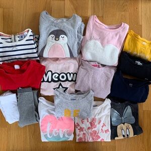 Girls fall winter 4T bundle.